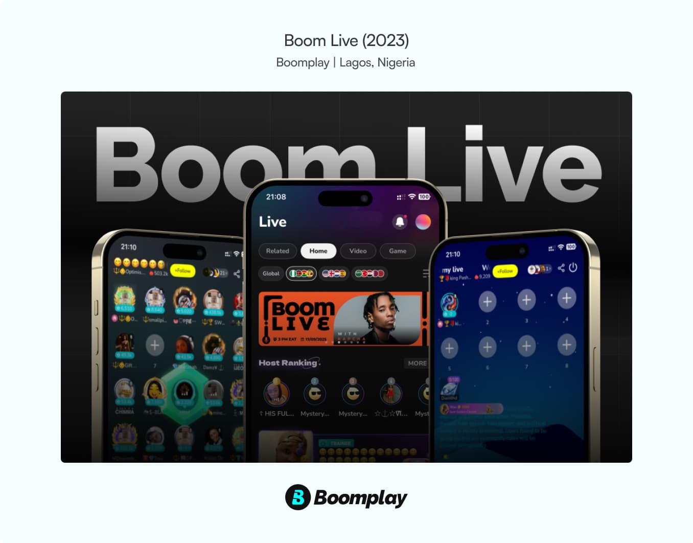 Boom Live: Connecting Music Lovers through Live Audio Chats 