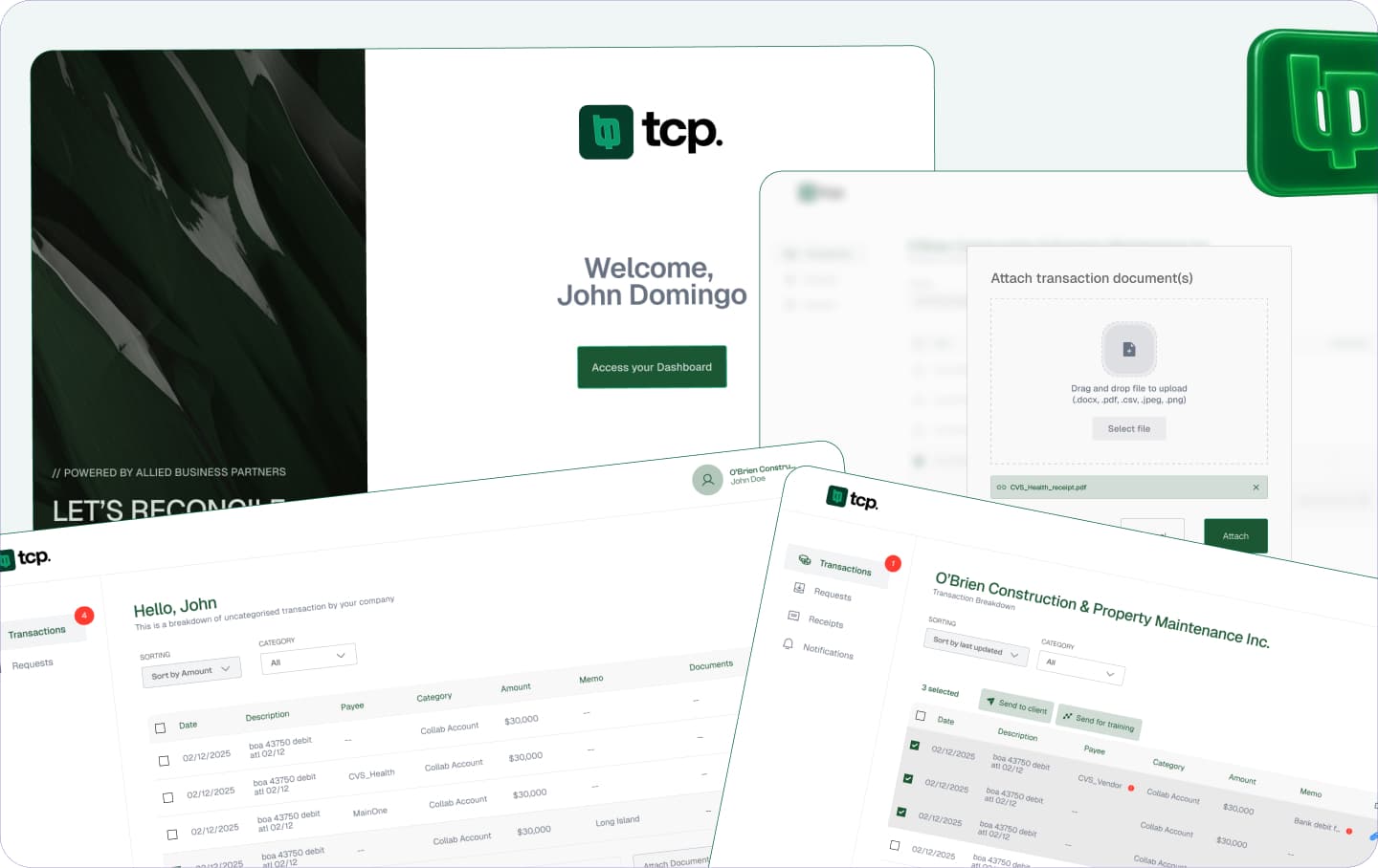 Platform features showcase